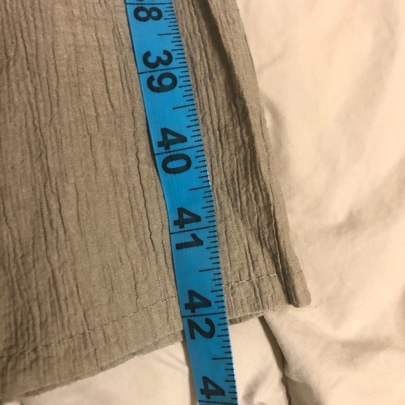 NWOT Zara Beige Wide-Leg Pants - Picture 7 of 10